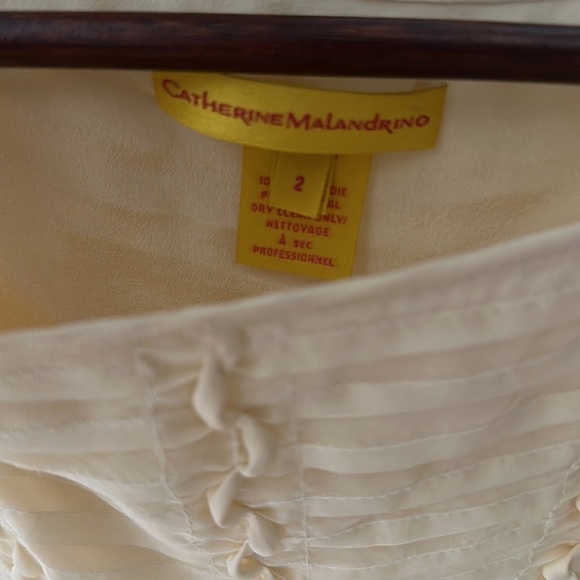 Catherine Malandrino Silk Dress Size 2 - Picture 4 of 4